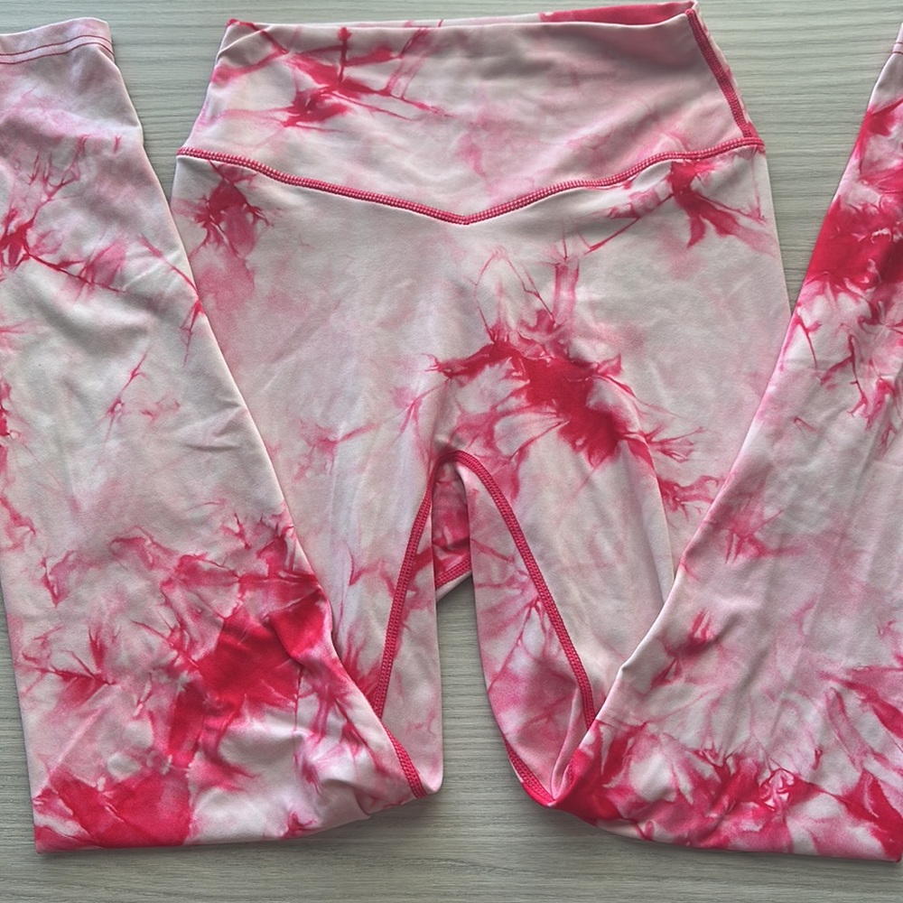 Balance Athletica Tie Dye Leggings Pink